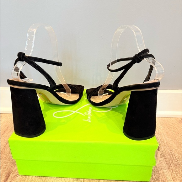 Sam Edelman Black Block Heel Sandals NIB - Picture 5 of 13